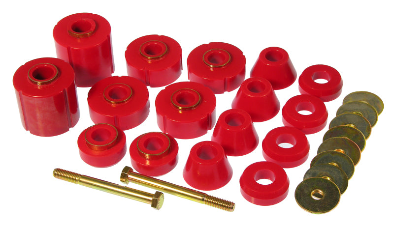 Prothane 7-135 fits GM 1/2 / 3/4 / 1T 2/4wd Body Mount - Red