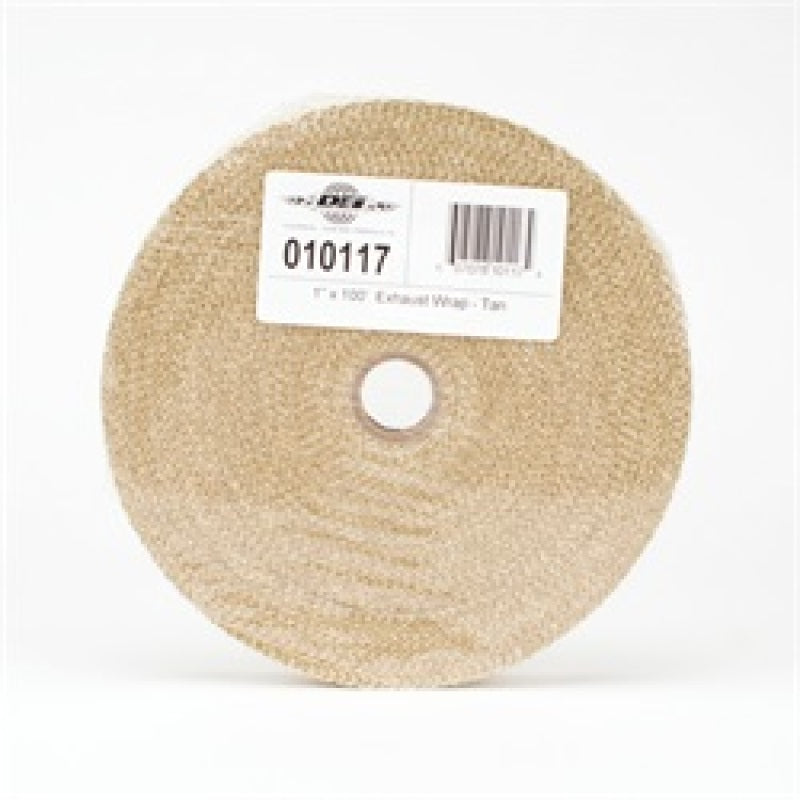 DEI 10117 Exhaust Wrap 1in x 100ft - Tan