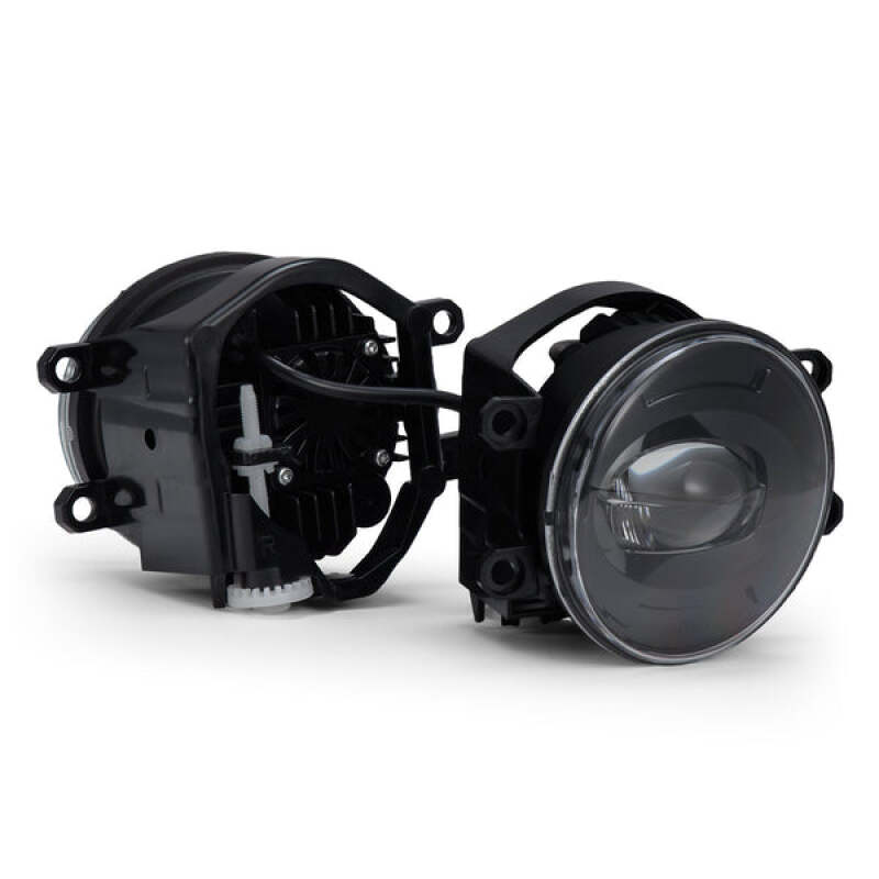 AlphaRex 210023 Universal fits Toyota/fits Lexus/fits Scion MKII DoubleTap LED Projector Fog Lights - White/Amber