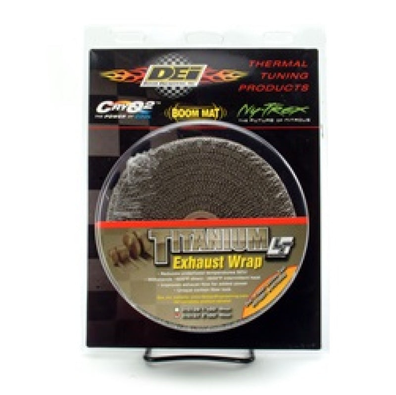 DEI 10127 Exhaust Wrap 2in x 50ft - Titanium