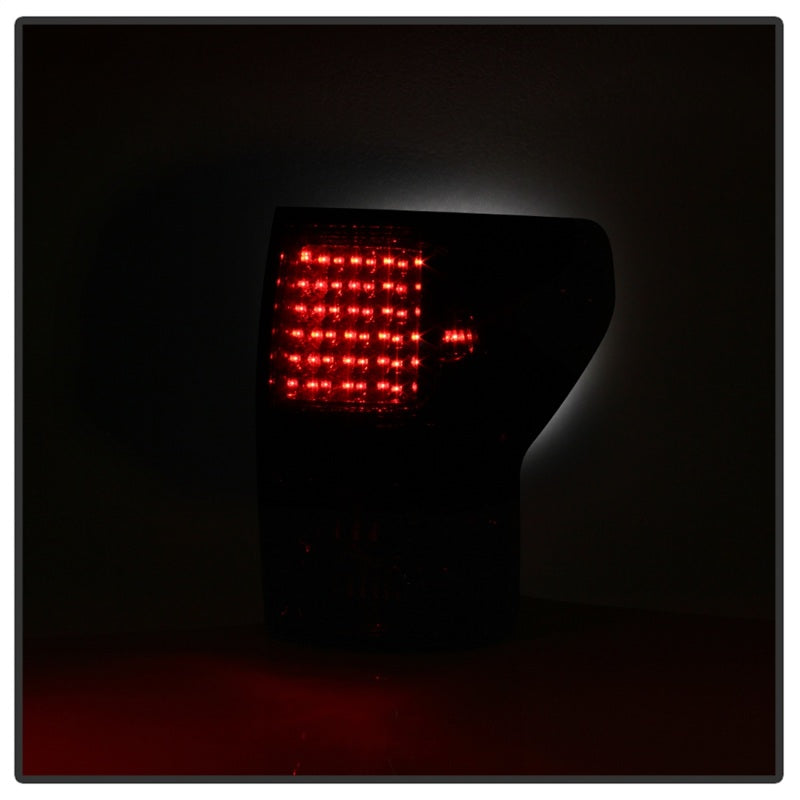 5013231 Xtune fits Toyota 07-13 Tundra LED Tail Lights Smoke ALT-ON-TTU07-LED-