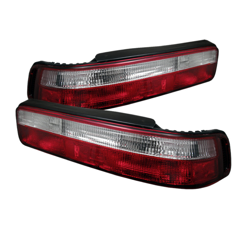 SPYDER 5000187 fits Acura Integra 90-93 2Dr Euro Style Tail Lights Red Clear