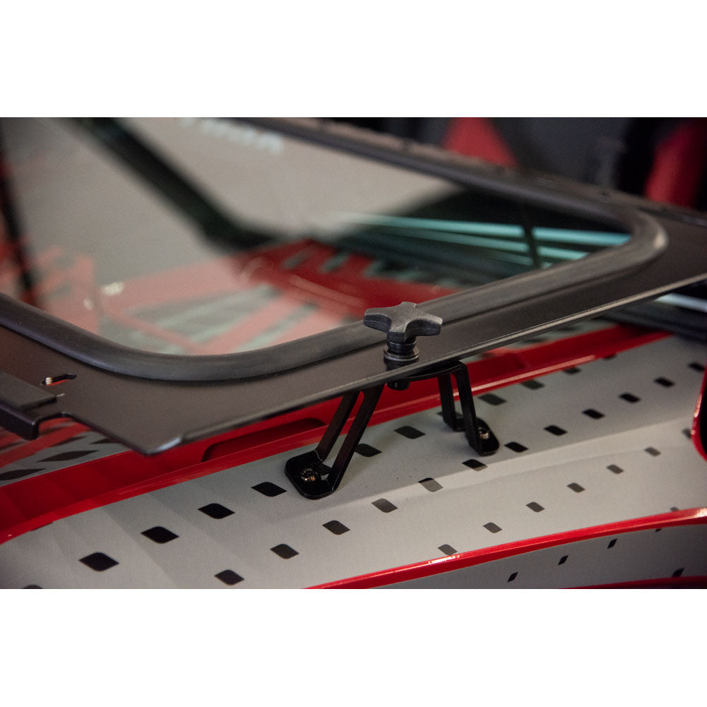 Tusk 1904590025 UTV Folding Glass Windshield with Windshield Wiper