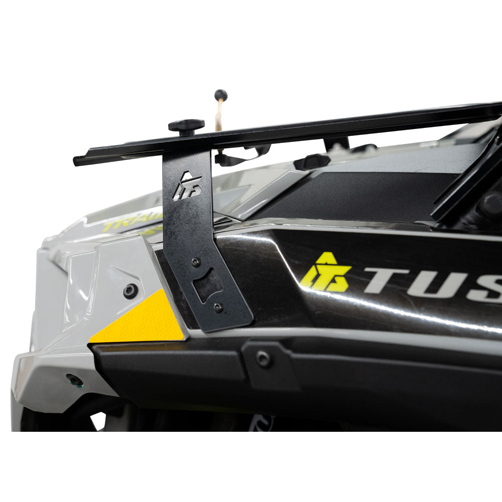 Tusk 1904590030 UTV Folding Glass Windshield with Windshield Wiper