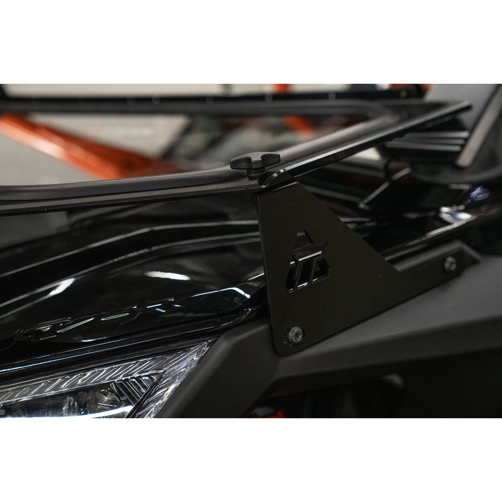 Tusk 1904590033 UTV Folding Glass Windshield with Windshield Wiper