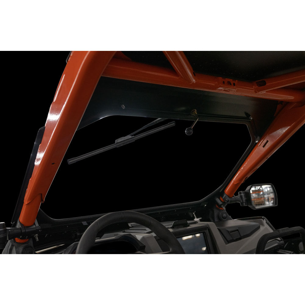 Tusk 1904590033 UTV Folding Glass Windshield with Windshield Wiper