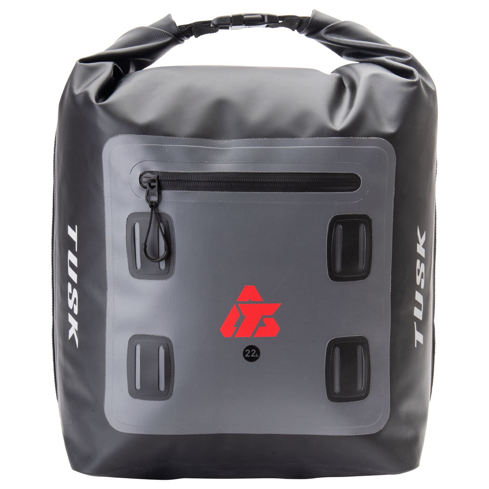 Tusk 1922740001 Dry Duffel Bag Small (22 Liters) Black/Grey