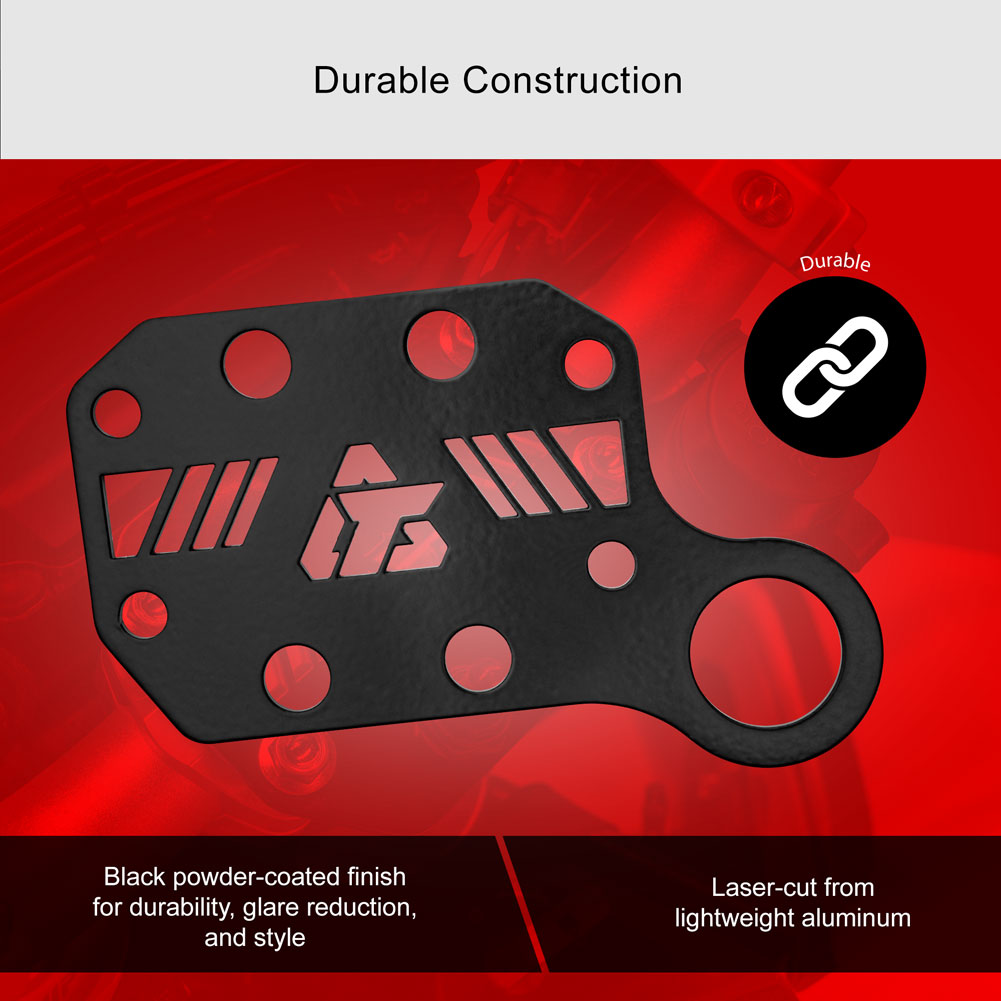 Tusk 1925100020 Accessory Dash Panel Black Powder Coated