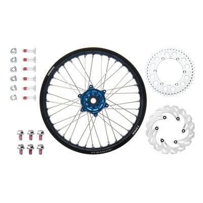 Tusk 1931330023 Impact Complete Rear Wheel Package 19x2.15 Black Rim