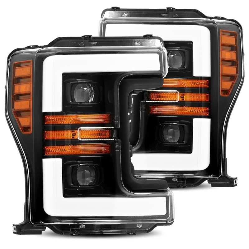 AlphaRex 880108 fits Ford 17-19 F-250 SD PRO-Series Proj Headlights Plank Style