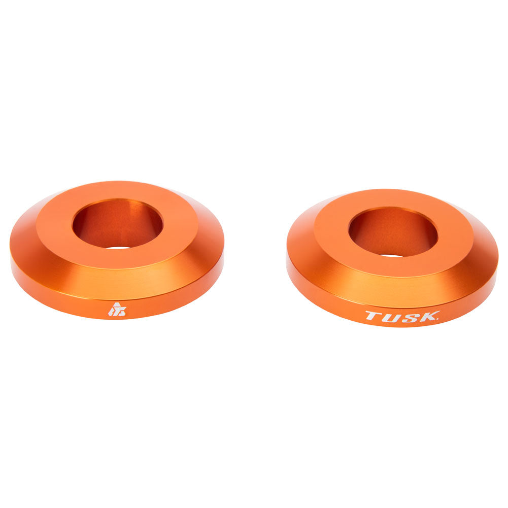 Tusk 1940230002 Rear Wheel Spacer Upgrade Kit Orange