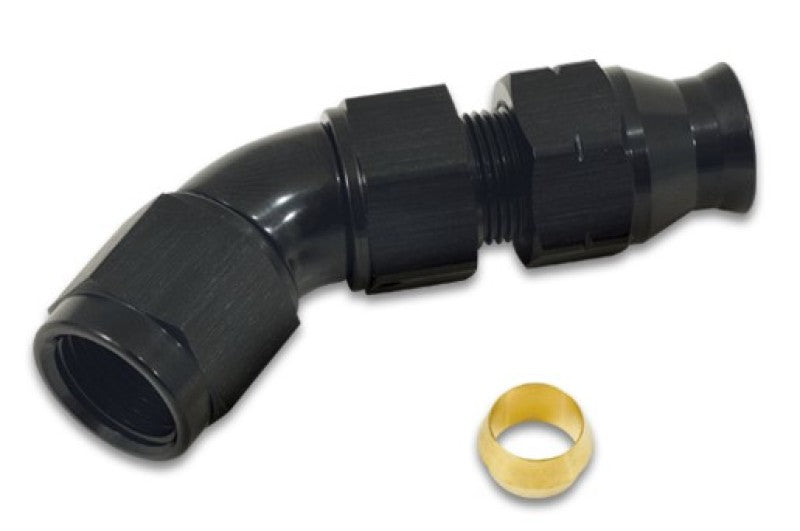 Vibrant 16556 45 Degree 3/8in Tube to Female 6AN Adapter