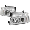 Spyder 5084637 fits Ford 04-08 F-150 Light Bar Projector Headlights - Chrome (P