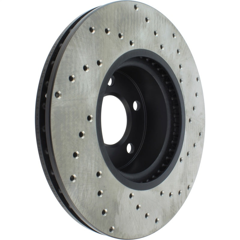 Stoptech 128.34134CR 11-18 BMW X3/X4 Cryo Drilled Sport Right Front Rotor