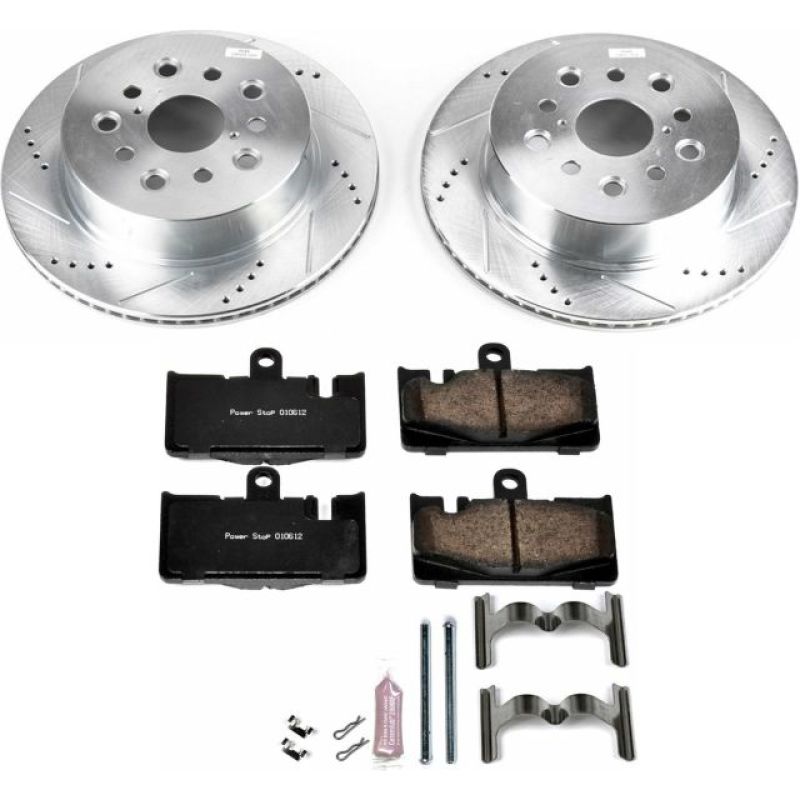 PowerStop K2329 fits Lexus 01-06 LS430 Rear Z23 Evolution Sport Brake Kit