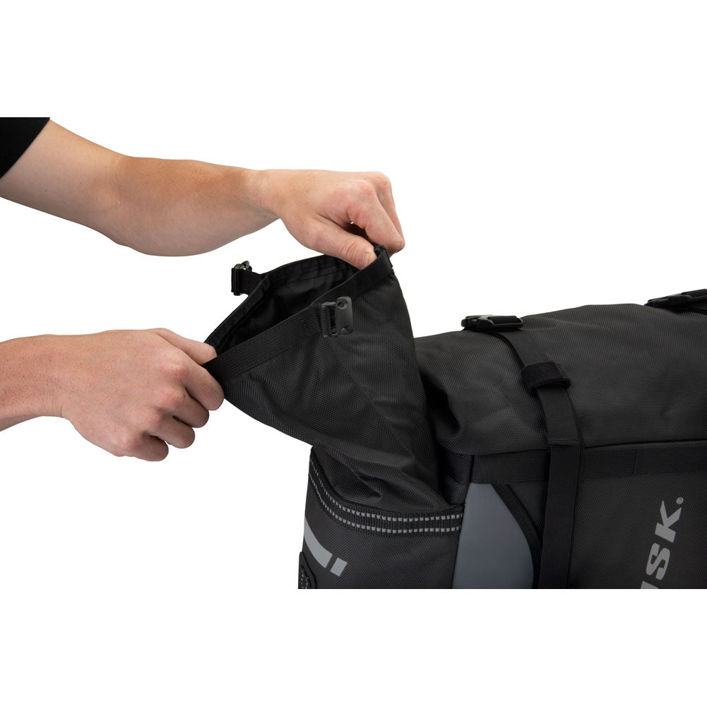 Tusk 1999660014 Pannier Racks With Olympus Pannier Bags Black/Grey