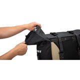 Tusk 1999660045 Pannier Racks With Olympus Pannier Bags Black/Tan