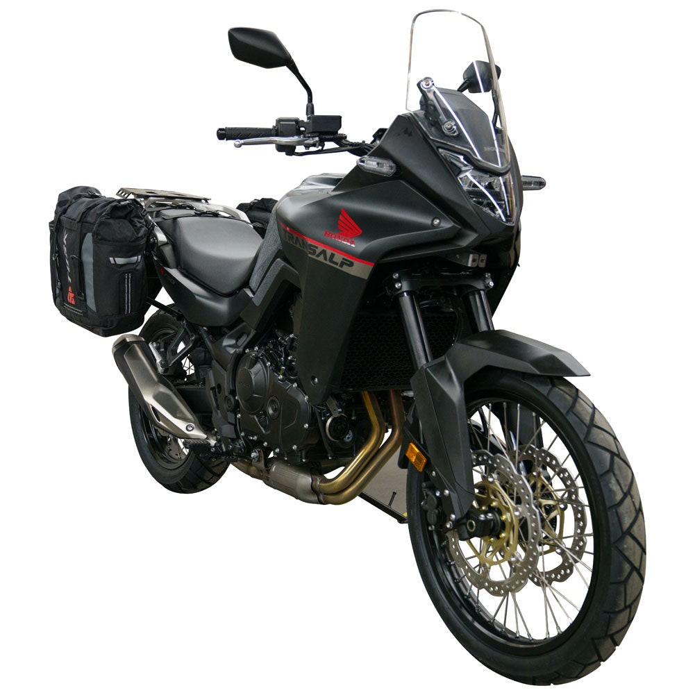 Tusk 1999660054 Pannier Racks With Olympus Pannier Bags Black/Grey