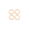 Wilwood 240-11326-4 Tandem M/C Copper Washer Kit .450 ID x .675 OD (Pack of 4)