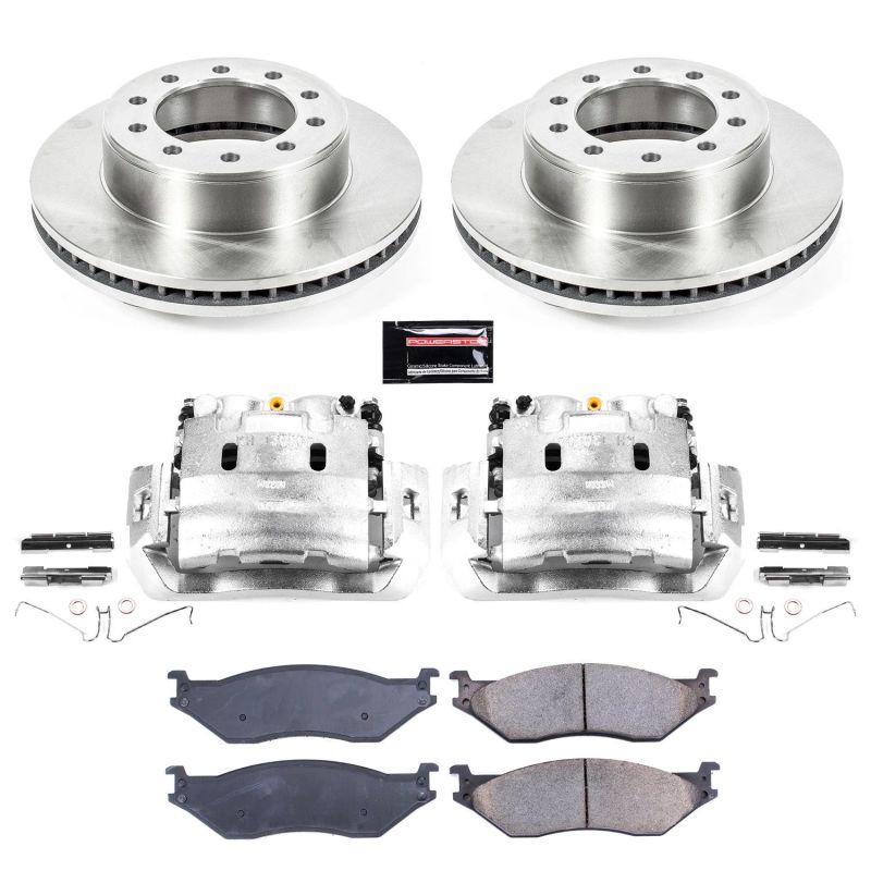 Power Stop KCOE5964 05 fits Ford F-550 Super Duty Front Autospecialty Kit w/Cals