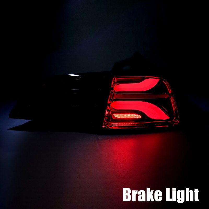 AlphaRex 601040 fits Tesla 20-22 Model Y PRO-Series LED Tail Lights Red Smoke w