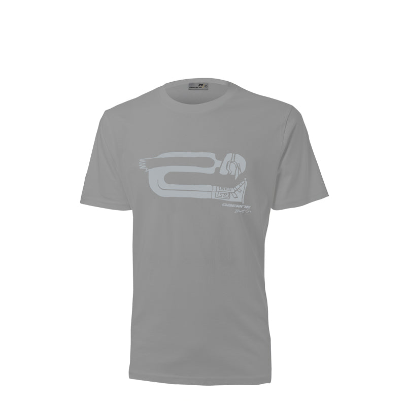 Gaerne 4394-007-L G.Dude Tee Shirt Grey Size - Large