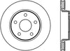 Stoptech 126.67068CSL Sport Slot 07-17 Jeep Wrangler Slotted Left Front CRYO Rotor