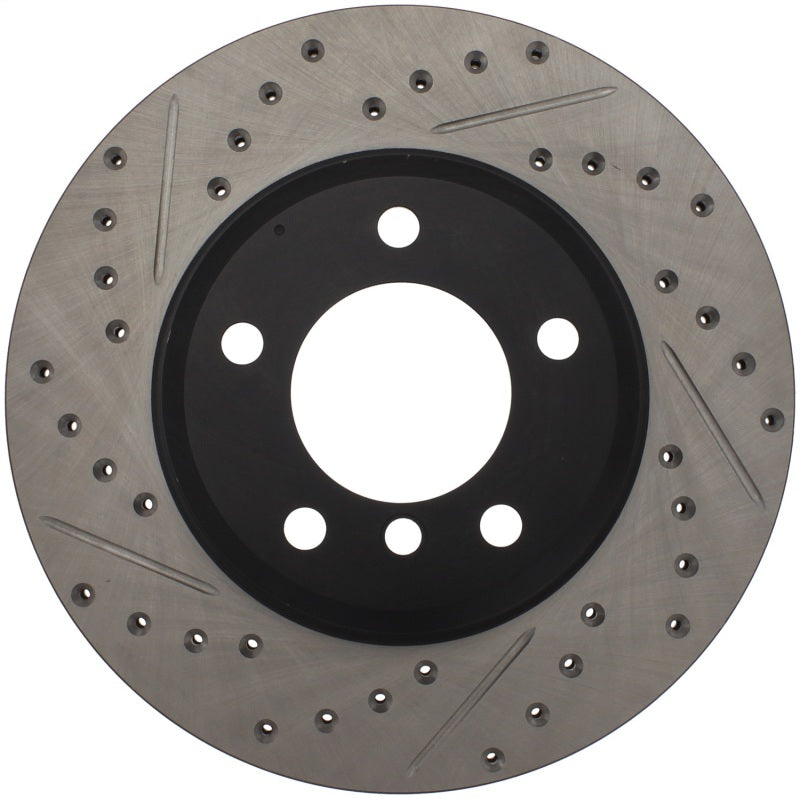 Stoptech 127.34048R Power Slot 01-02 BMW Z3 / 03-09 Z4 / 3 Series Front Right Drilled & Slotted Rotor
