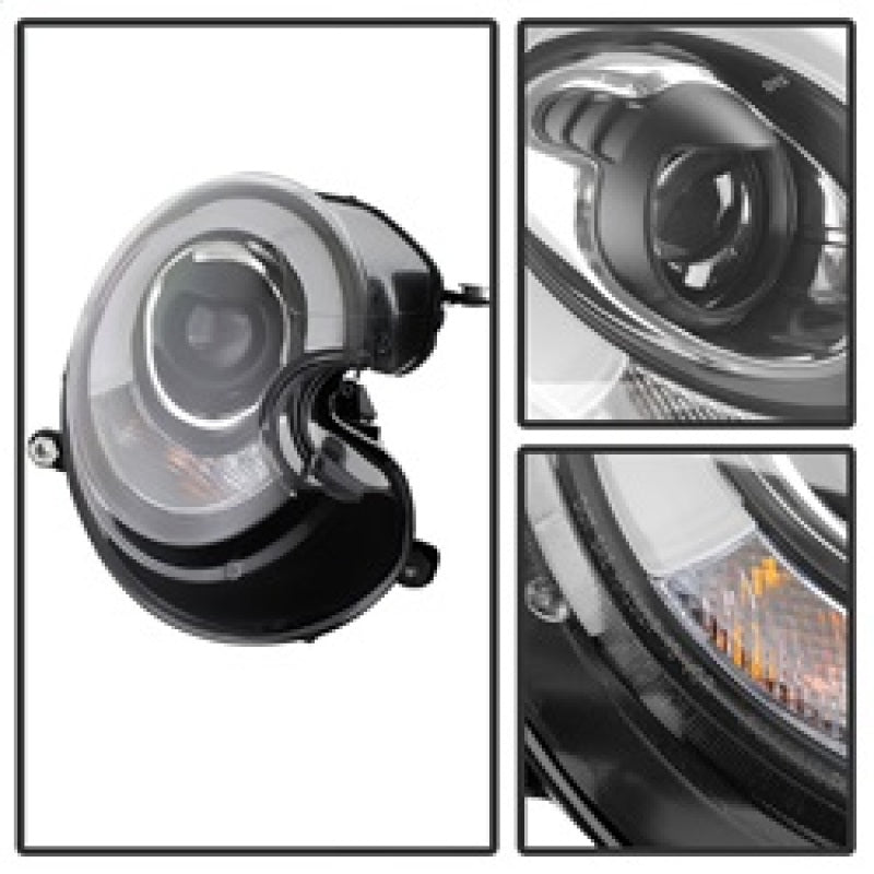 Spyder 5080615 fits Mini 10-20 Cooper 2012 Projector Headlights Xenon/HID Model