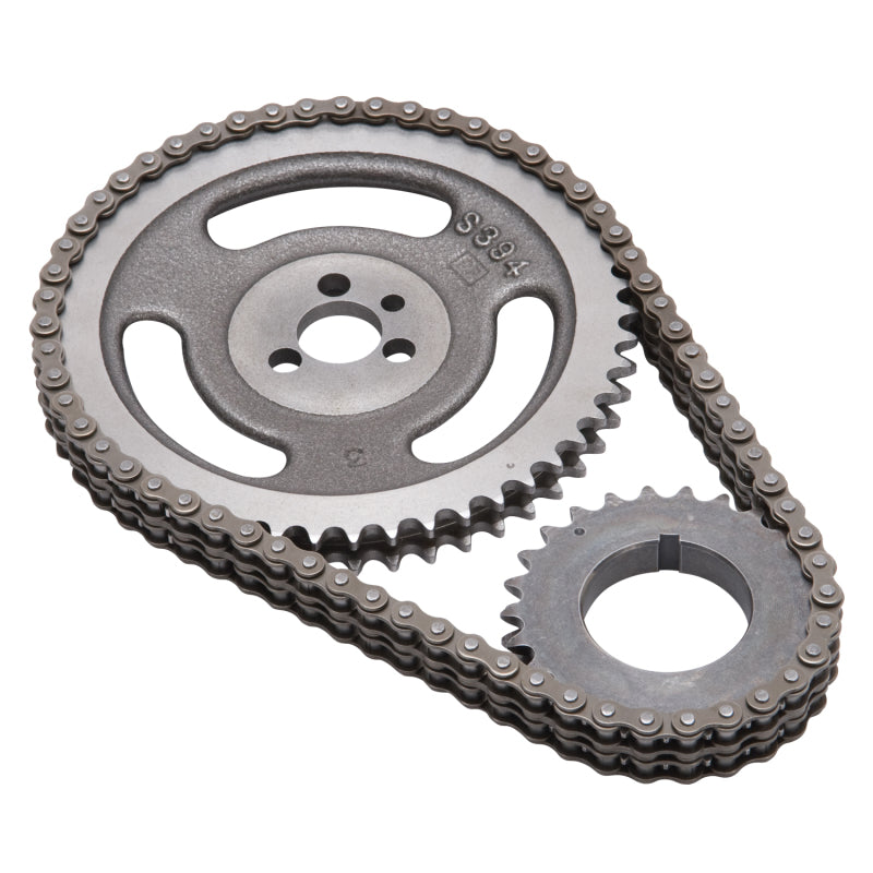 Edelbrock 7809 Timing Chain And Gear Set BBC Sng/Keyway