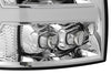 AlphaRex 880207 fits Chevy 07-13 1500HD NOVA LED Proj Headlights Plank Style Ch