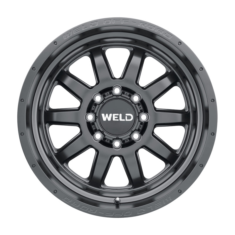 Weld W10100082475 Off-Road W101 20X10 Stealth 8X165.1 ET-18 BS4.75 Satin Black