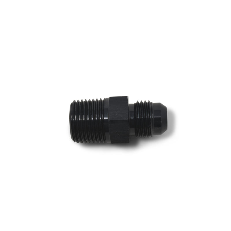 Russell 660463 Performance -6 AN to 3/8in NPT Straight Flare to Pipe (Black)