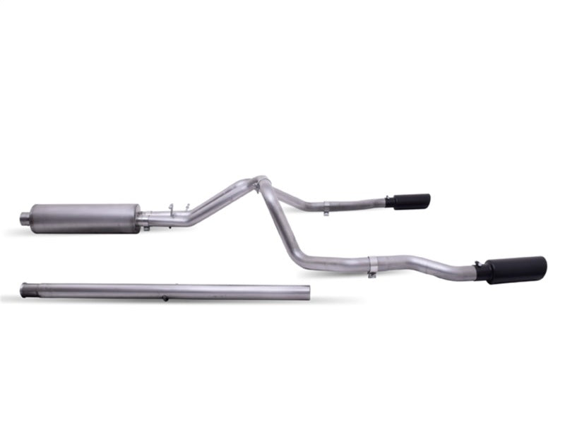 Gibson 65713B fits Chevy 20-21 Silverado 6.6L 2.5in Cat-Back Dual Split Exhaust