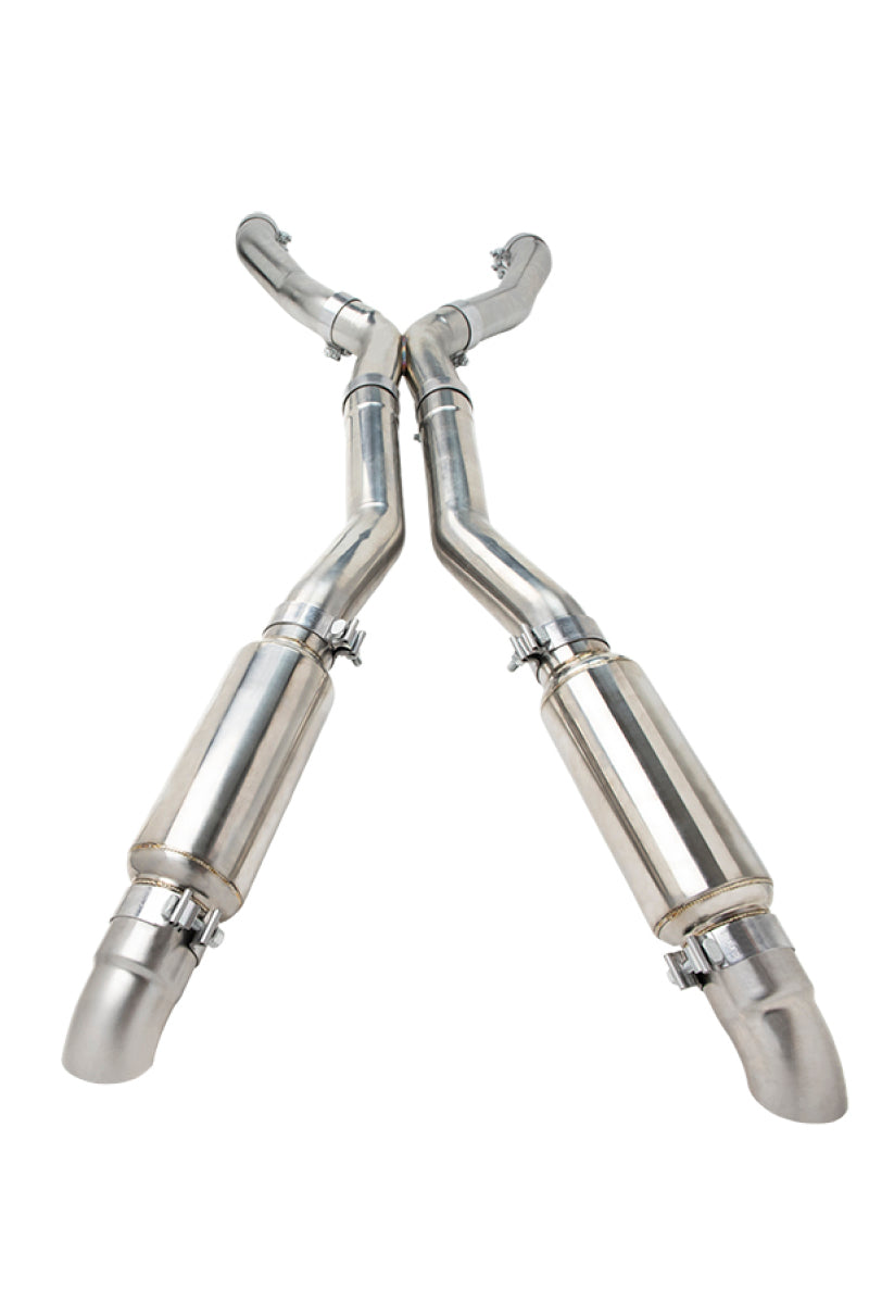 Kooks 10514102 79-95 fits Ford Mustang 5.0L 4V Coyote 3in x 3in Stainless Steel Race Exhaust Kit