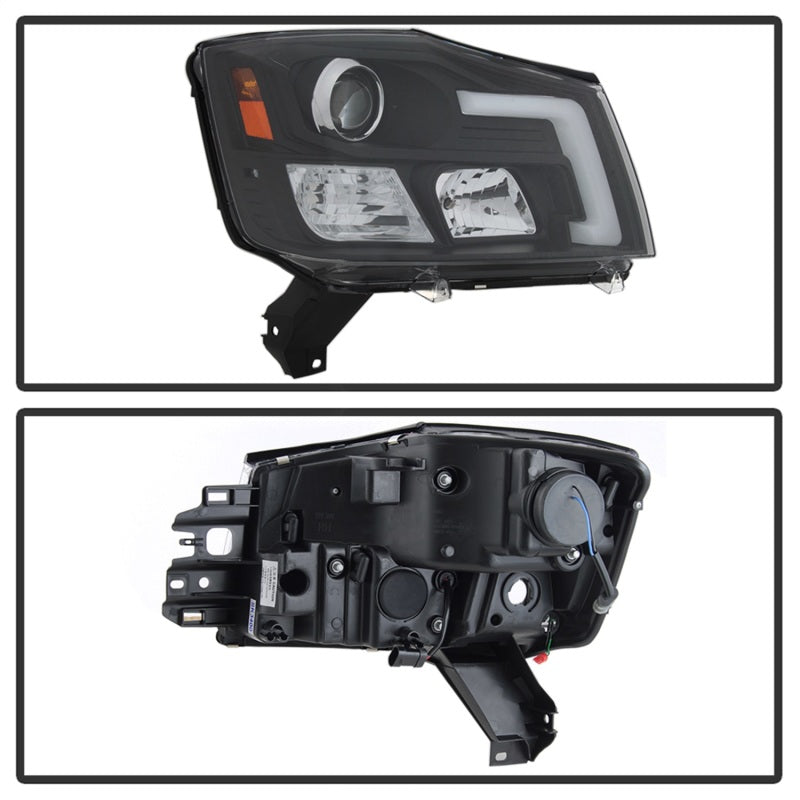 Spyder 5085504 fits Nissan 04-15 Titan / 04-07 Nissan 04-15 Armada V2 Projector