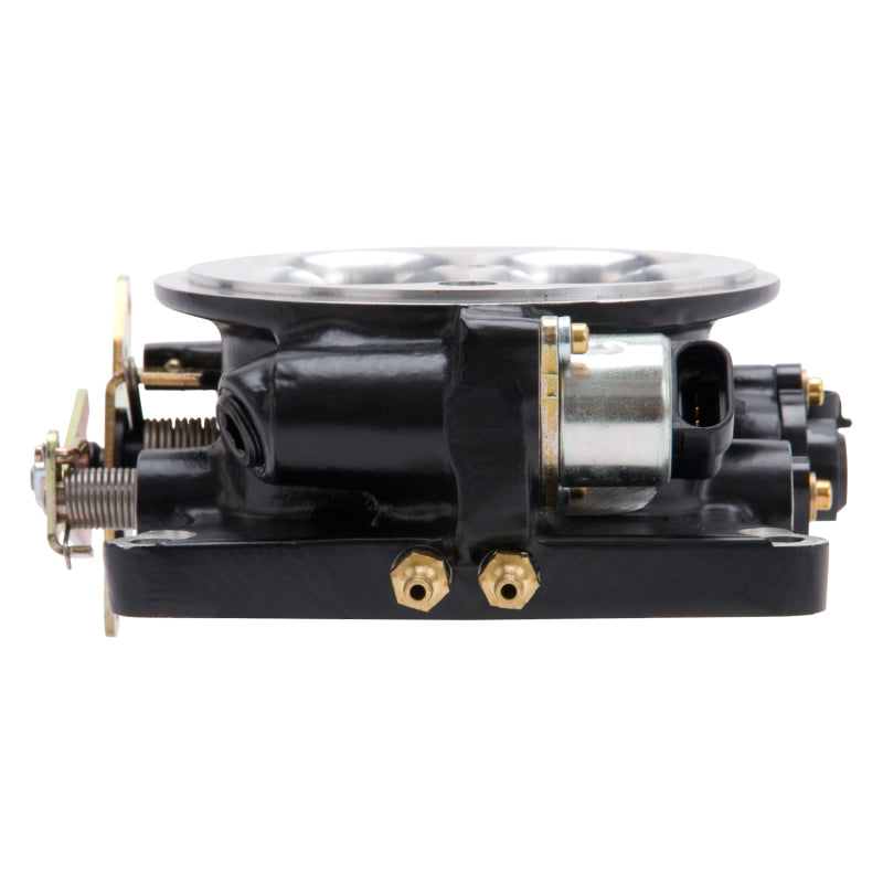 Edelbrock 3978 Throttle Body 4-Barrel 4150 Style Flange 1 75In Bores Includes Gm/DeLPHi Iac