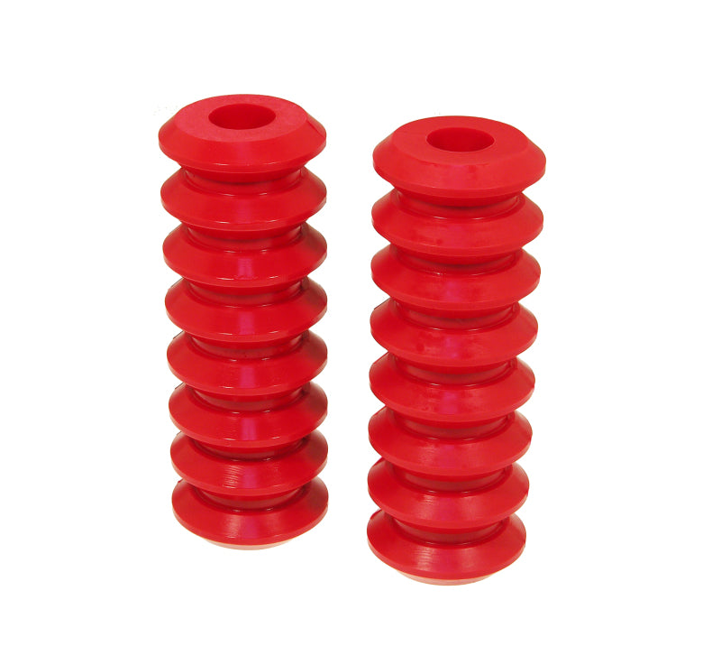 Prothane 19-1705 Universal Coil Spring Inserts - 10.5in High - Red