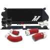Mishimoto MMINT-TAC-24KBKRD 24+ fits Tacoma Performance Intercooler Kit - BK Cooler - RD Pipes