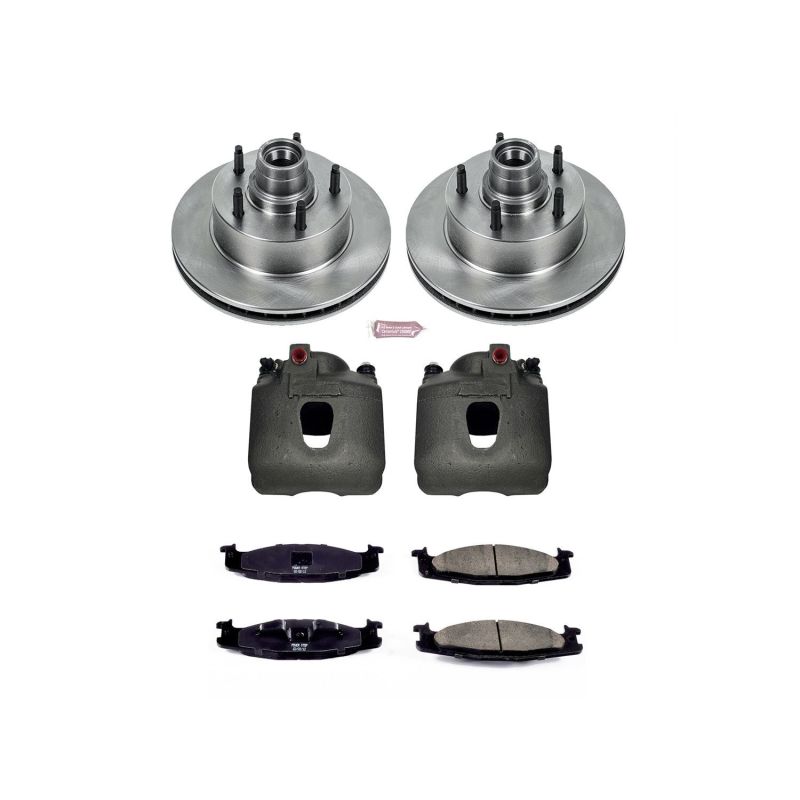 Power Stop KCOE1831 94-96 fits Ford F-150 Front Autospecialty Kit w/Cals
