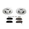 PowerStop K699 fits Honda 90-00 Civic Front Z23 Evolution Sport Brake Kit