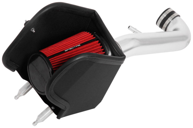 Spectre 9089 2018 fits Jeep Wrangler V6-3.6L F/I Air Intake Kit - Polished w/Red Filter