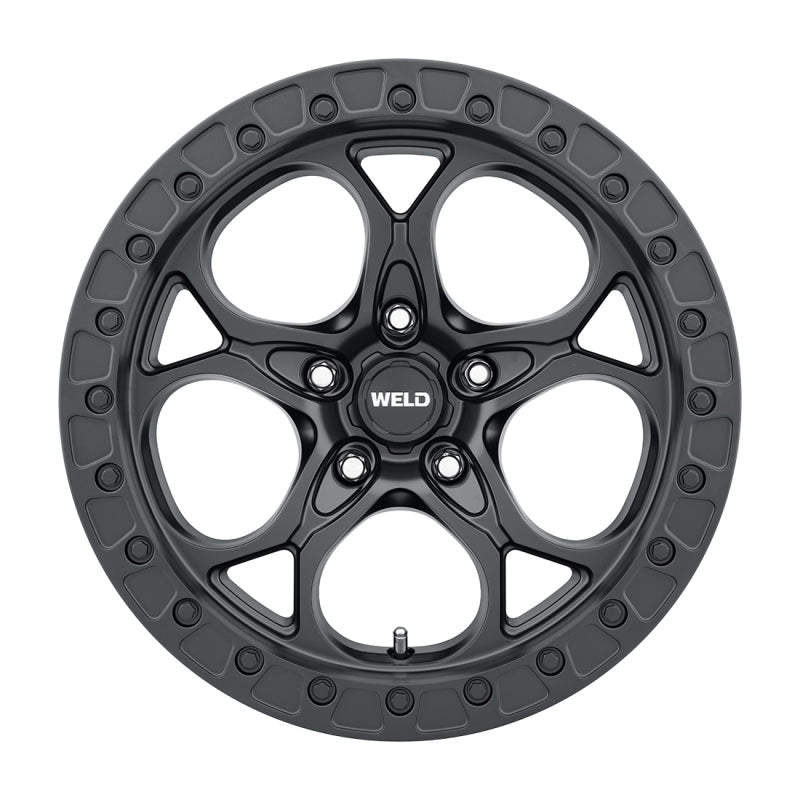 Weld W10879075500 Off-Road W108 17X9.0 Ledge 5X127 ET00 BS5.00 Satin Black 71.5
