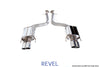 Revel T70180AR Medallion Touring-S Exhaust - Quad Tip / Rear Section 15-16 fits