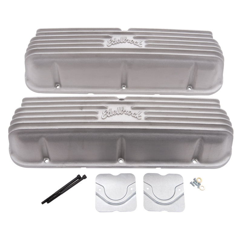 Edelbrock 41609 Valve Cover Classic Series fits Ford 1962-95 221 351W V8 Satin