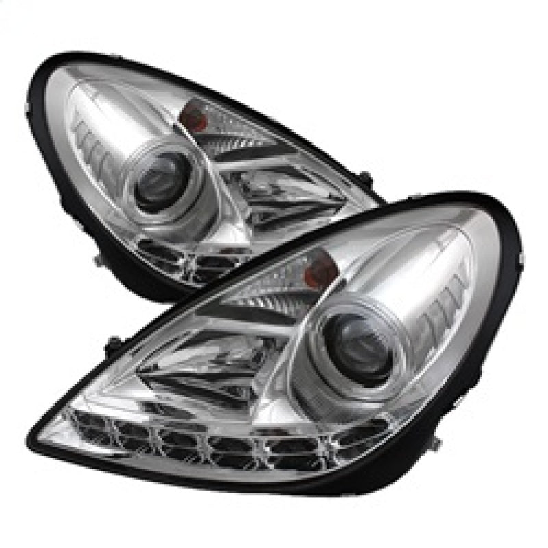 Spyder 5032539 fits Mercedes Benz SLK Projector Headlights Halogen Model- DRL C