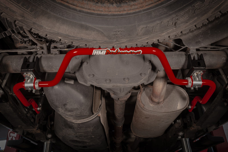 UMI Performance 6580-B UMI 15-24 fits Ford F-150 1in Solid Rear Sway Bar - Black