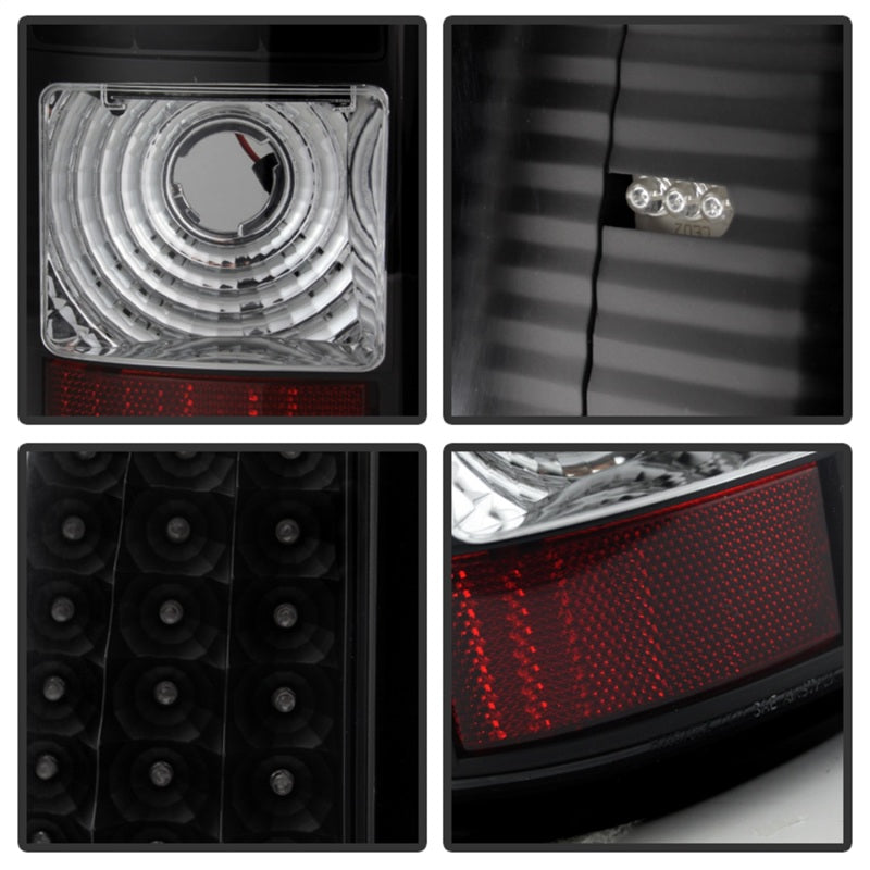5008763 Xtune fits Silverado 1500/2500 (Will Not Fit Stepside) LED Tail Lights