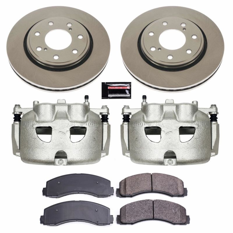 Power Stop KCOE5972 10-11 fits Ford F-150 Front Autospecialty Kit w/Cals