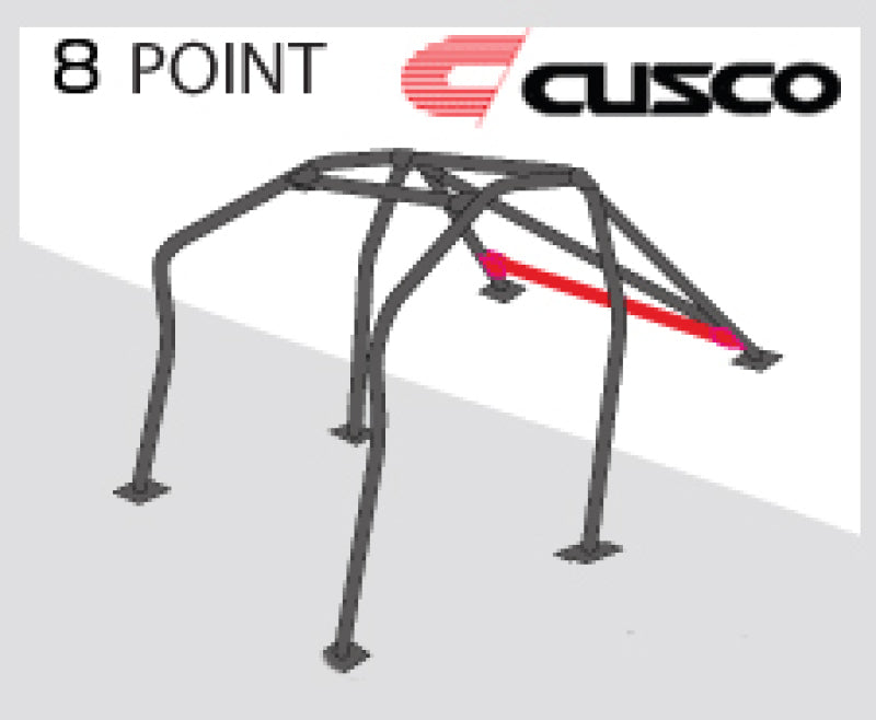 Cusco HY1 261 GLHD D1 Chromoly 8pt 2 Pssngr Around Dash 10-15 fits Hyundai Gene